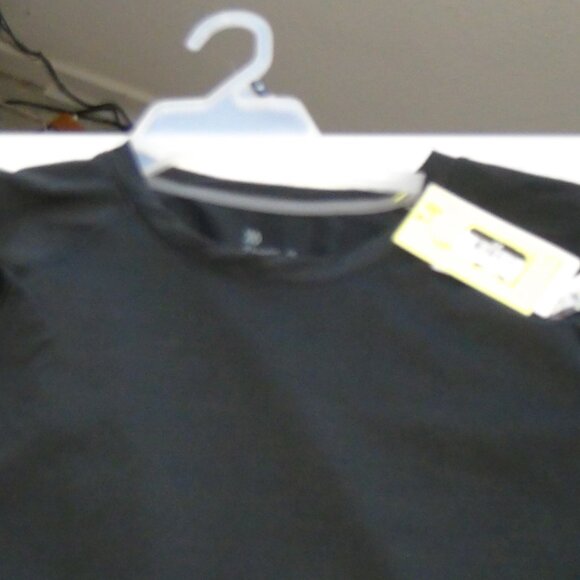 ALL IN MOTION Men's Shirt Stretch Polyester Long Sleeve Black Size S, M, XL,XXL - Picture 3 of 9